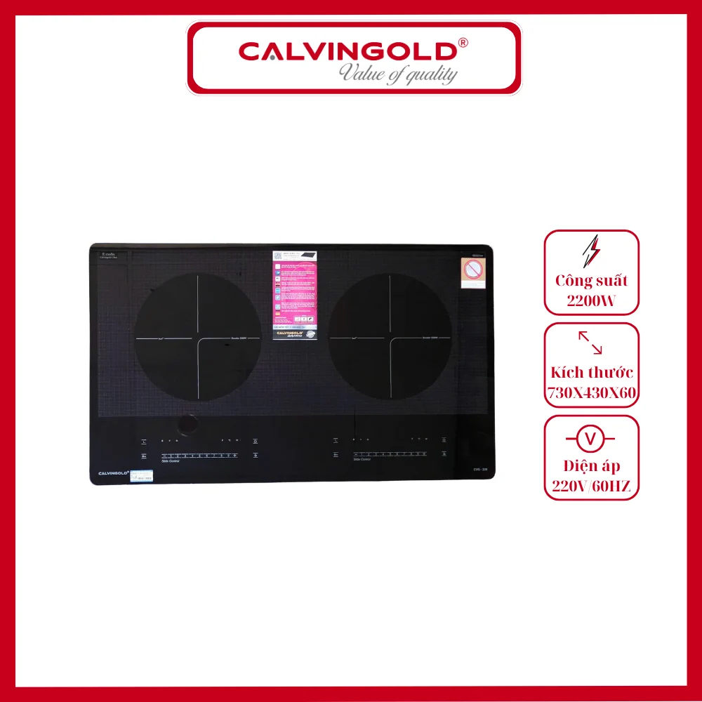 BẾP TỪ CALVINGOLD CVG-238 BẾP TỪ CALVINGOLD CVG-238