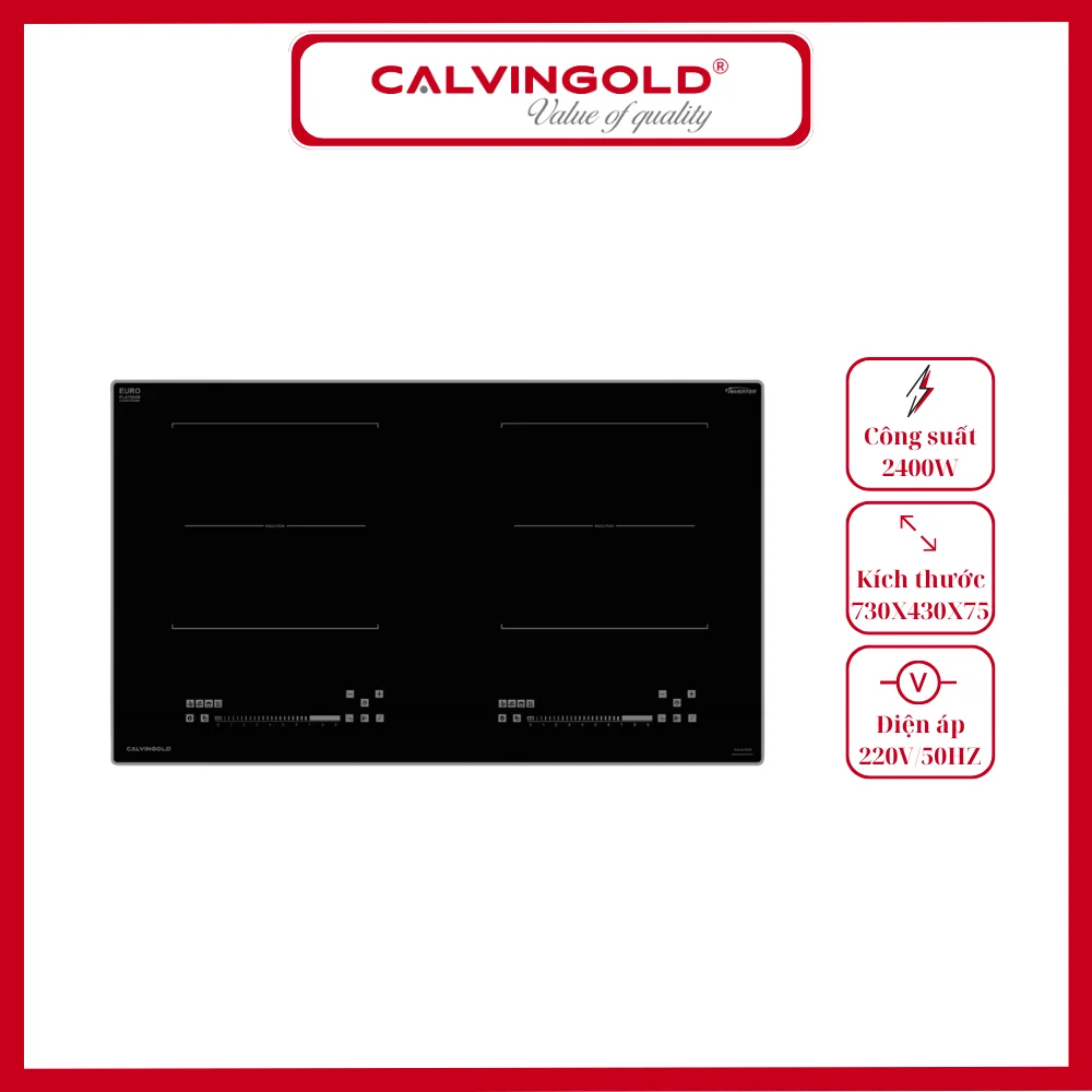 BẾP TỪ CALVINGOLD SERIE-656 BẾP TỪ CALVINGOLD SERIE-656