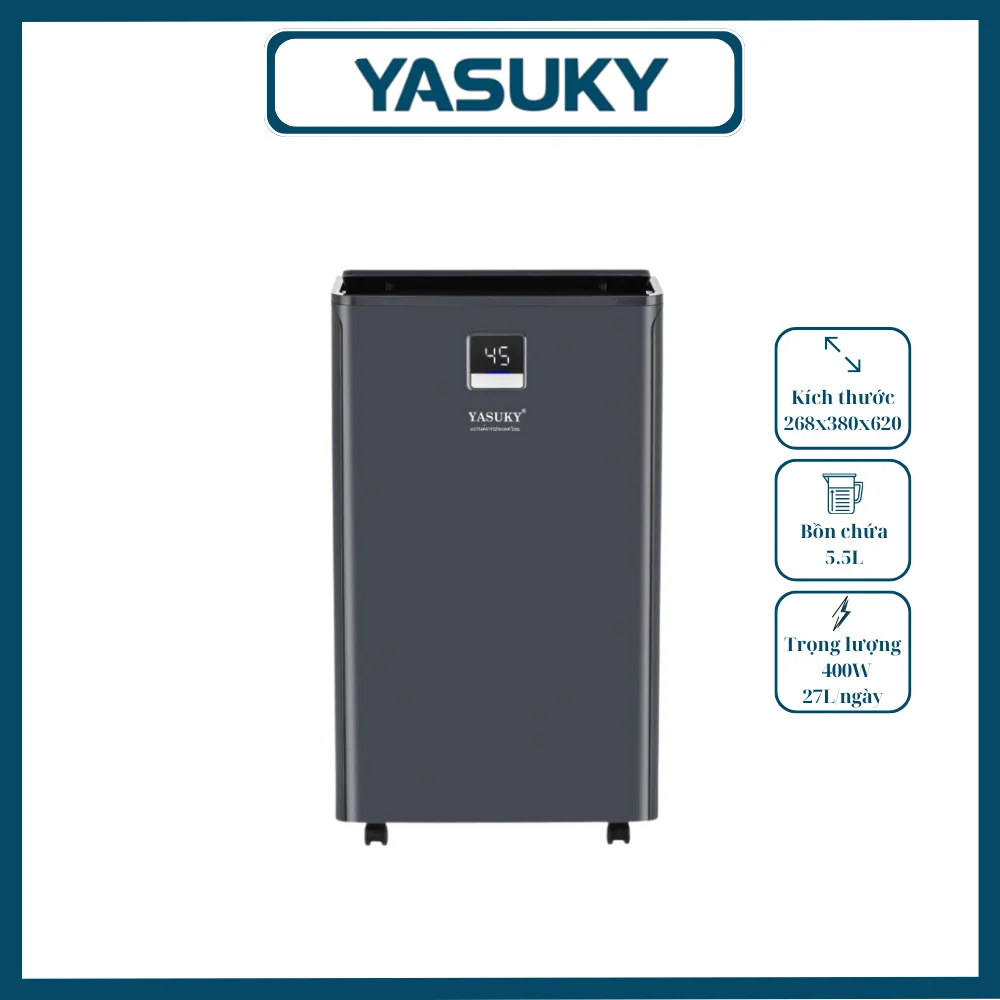 MÁY HÚT ẨM & LỌC KHÔNG KHÍ YASUKY YK-270 MÁY HÚT ẨM & LỌC KHÔNG KHÍ YASUKY YK-270