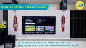 dàn karaoke gia đình