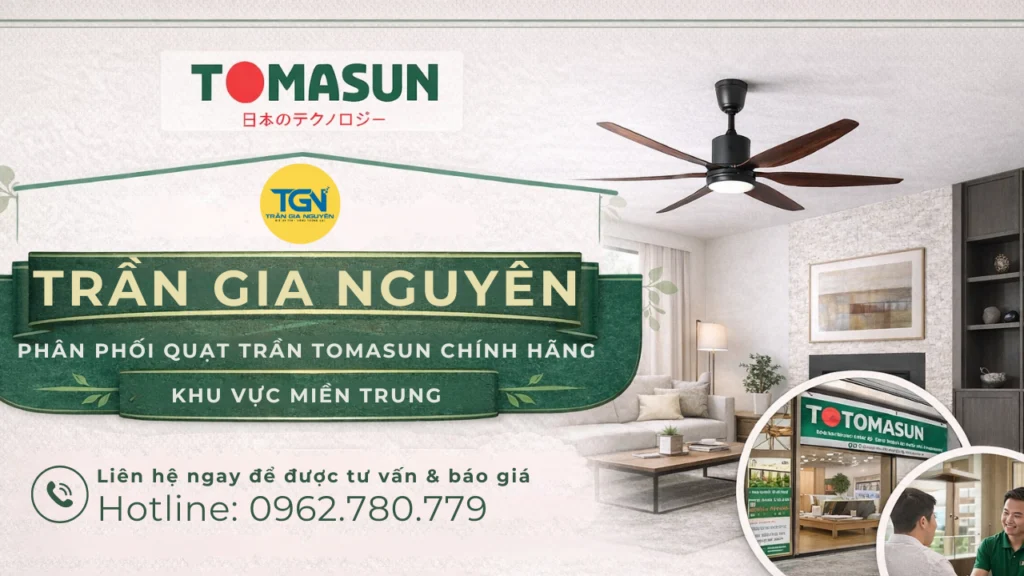 QUẠT TRẦN TOMASUN