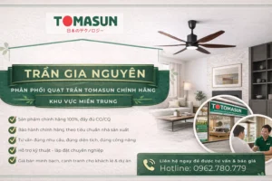 Quạt Trần TOMASUN Chính Hãng – Nâng Tầm Không Gian Sống NPP CHINH HANG TRAN GIA NGUYEN
