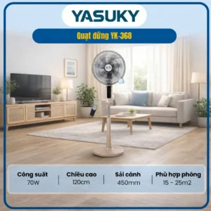 QUẠT ĐỨNG YASUKY YK-368