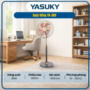 QUẠT ĐỨNG YASUKY YK-388