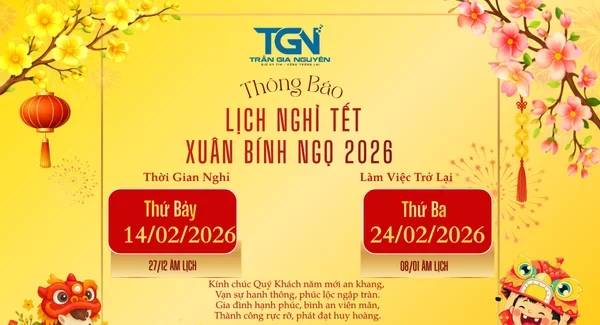 LỊCH NGHỈ TẾT