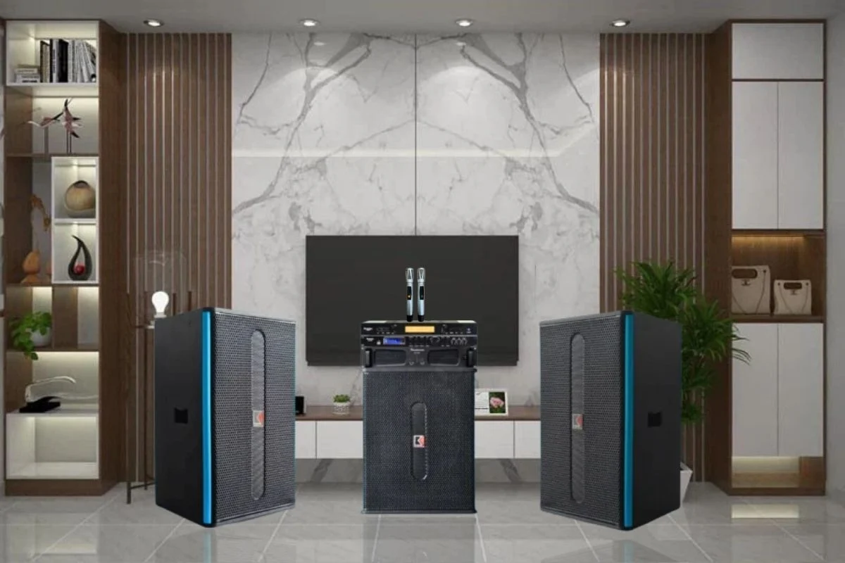 Dàn karaoke gia đình dàn loa karaoke 