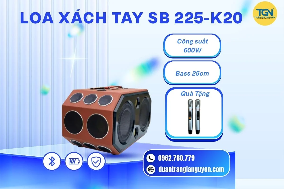 Loa Xách Tay Công Suất Lớn – Giải Pháp Âm Thanh Cho Khách Sạn & Quán Cafe Loa xách tay loa bluetooth xách tay